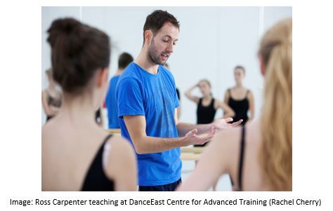 Ross Carpenter teaching a class
