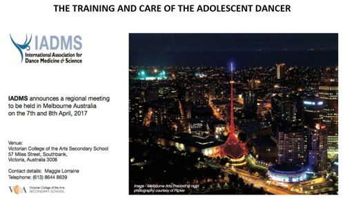 IADMS Melbourne poster
