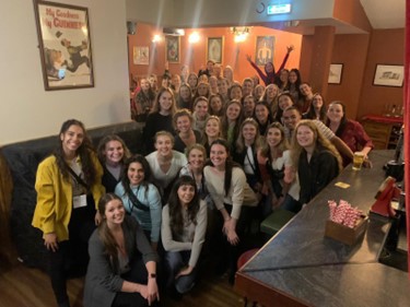 IADMS students at student event